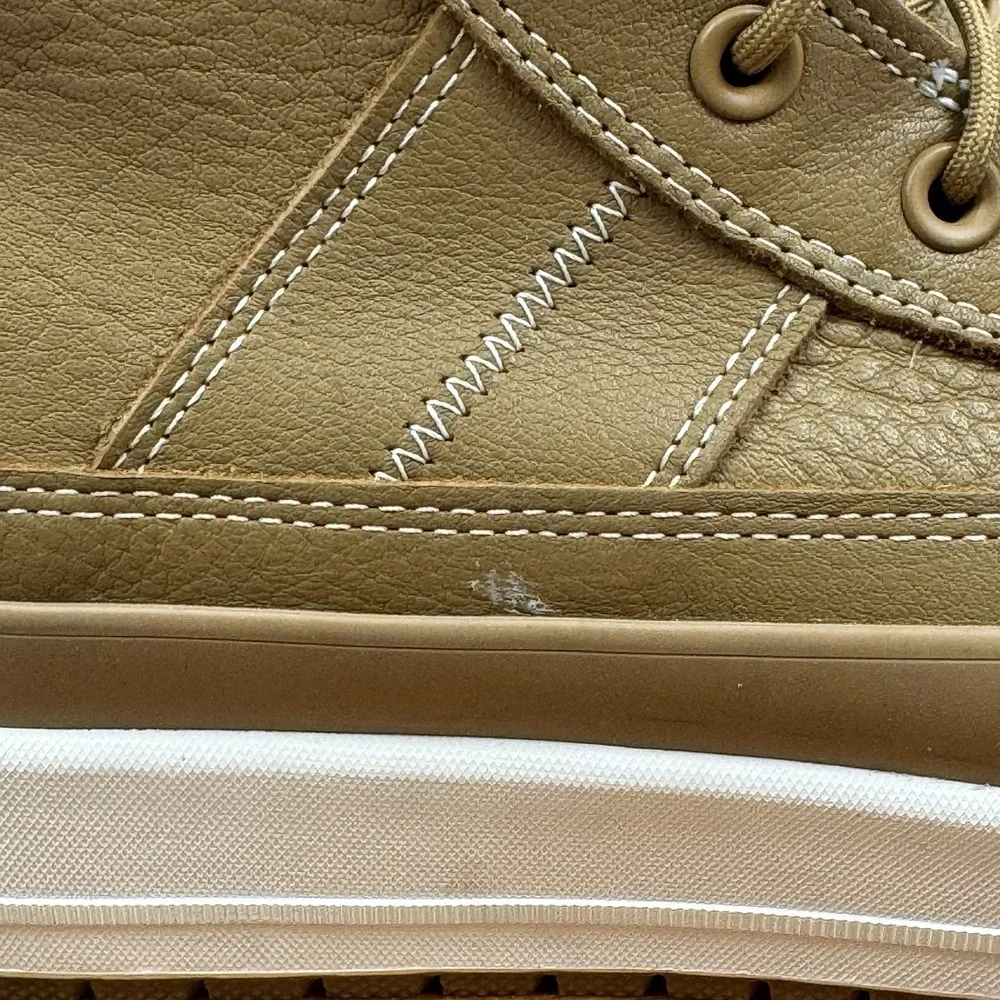 New Mens Converse CTAS Equip Toadstool Tan Leather Waterproof Sneakers Size 11 D